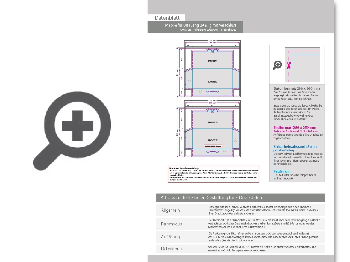 Product Bild mappe_f__r_din_lang__2-teilig_mit_verschluss__4_0_farbig_(au__enseite_bedruckt)
